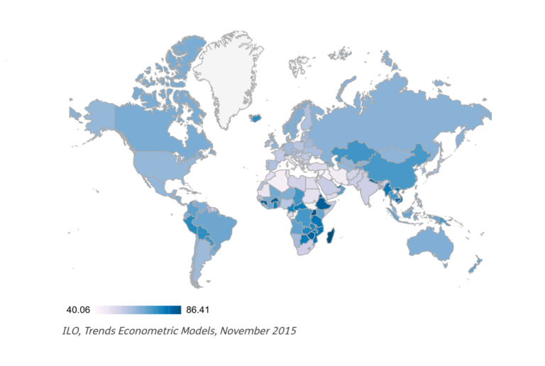 6 Data-driven Maps Explaining the World’s Labor Force