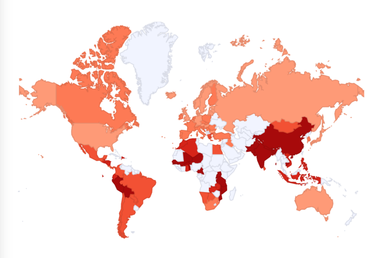 6 Data-driven Maps Explaining the World’s Labor Force